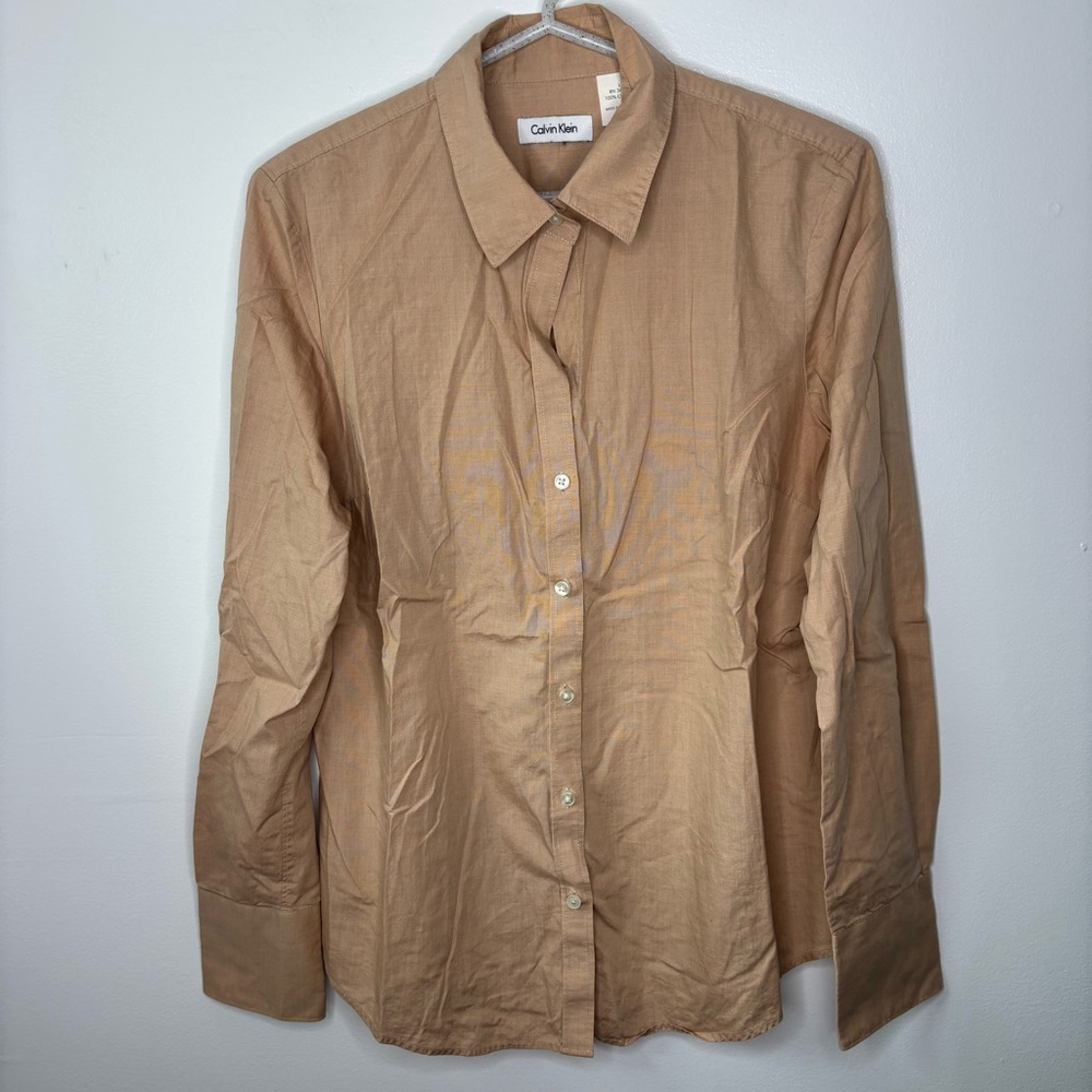 Calvin Klein Button Down Top - image 1